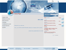 Tablet Screenshot of irf-finance.com
